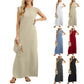 ⏳Letzter Tag: 50% auf💥Damens Sommerkleid aus Baumwolle – Knitterfrei, Loose Fit mit Seitenschlitz – Bequem & Elegant in 6 Farben