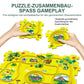 🧩Kinder Lernpuzzle Autorennbahn Spielset🧩