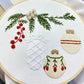 🎁Weihnachts-Stick-Set für DIY Handarbeit - Kreatives Bastelset für festliche Stickereien