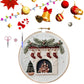 🎁Weihnachts-Stick-Set für DIY Handarbeit - Kreatives Bastelset für festliche Stickereien