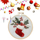 🎁Weihnachts-Stick-Set für DIY Handarbeit - Kreatives Bastelset für festliche Stickereien