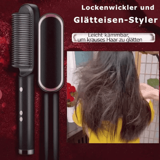 💖LETZTER TAG 50 % RABATT💖Negativ-Ionen-Haarglätter-Stylingkamm