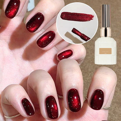 ✨Glänzender Gel-Nagellack im Katzenaugen-Look