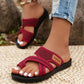 🏆Muttertagsspezial 50% Rabatt🩷Frauenkomfortnetz gleiten Sandalen