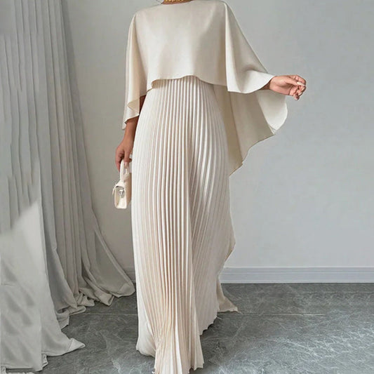 💖 LETZTER TAG SALE 50% RABATT💖Elegantes, einzigartiges plissiertes unregelmäßiges Kleid.