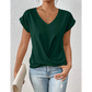 💥Letzte Tage Sonderverkauf 50% OFF👚Legeres kurzärmeliges elegantes V-Ausschnitt Twist Tee