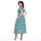 🎉Begrenzte Zeit 49% Rabatt💥 Chiffonkleid mit Sommermuster