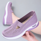 Gewebt orthopädische atmungsaktive weiche Sohle Schuhe  für Frauen