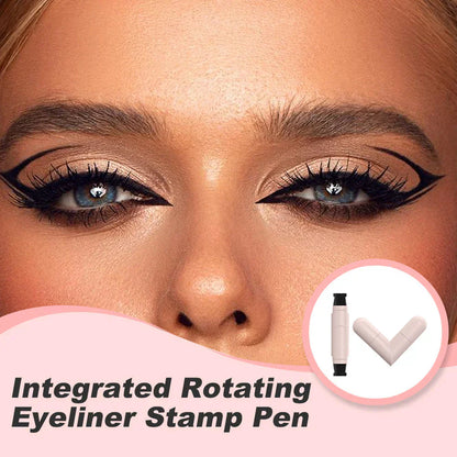 😍Letzter Tag – 1 kaufen, 1 gratis dazu💖 Rotierender Eyeliner-Stempelstift