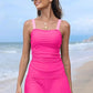 🏖️Sommer Schlussverkauf 50% RABATT💝 Damen Vintage Bauchkontrolle Zweiteiliger Tankini Badeanzug
