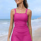 🏖️Sommer Schlussverkauf 50% RABATT💝 Damen Vintage Bauchkontrolle Zweiteiliger Tankini Badeanzug