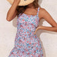 🏖️Sommer Schlussverkauf 50% RABATT💝 Damen Vintage Bauchkontrolle Zweiteiliger Tankini Badeanzug