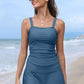 🏖️Sommer Schlussverkauf 50% RABATT💝 Damen Vintage Bauchkontrolle Zweiteiliger Tankini Badeanzug