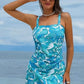 🏖️Sommer Schlussverkauf 50% RABATT💝 Damen Vintage Bauchkontrolle Zweiteiliger Tankini Badeanzug