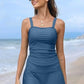 🏖️Sommer Schlussverkauf 50% RABATT💝 Damen Vintage Bauchkontrolle Zweiteiliger Tankini Badeanzug