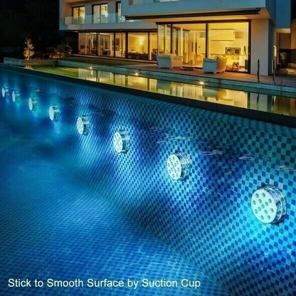 💥Unterwasser-LED-Poolbeleuchtung (RF-Fernbedienung)