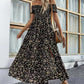 💥Befristetes Angebot: 50% Rabatt auf Bestellungen🌸💐Elegantes, schulterfreies Kleid mit Blumenmuster für Damen