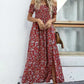 💥Befristetes Angebot: 50% Rabatt auf Bestellungen🌸💐Elegantes, schulterfreies Kleid mit Blumenmuster für Damen
