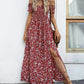 💥Befristetes Angebot: 50% Rabatt auf Bestellungen🌸💐Elegantes, schulterfreies Kleid mit Blumenmuster für Damen