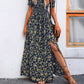 💥Befristetes Angebot: 50% Rabatt auf Bestellungen🌸💐Elegantes, schulterfreies Kleid mit Blumenmuster für Damen