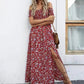 💥Befristetes Angebot: 50% Rabatt auf Bestellungen🌸💐Elegantes, schulterfreies Kleid mit Blumenmuster für Damen
