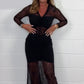 🔥👗2025 Neue Produkte✨Damen Sexy V-Ausschnitt Spitzenkleid