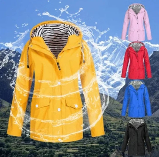 🔥HOT SALE 50 % RABATT🔥Wasser- und winddichte Damenjacke
