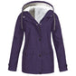 Gefütterte Outdoorjacke mit Kapuze für Damen