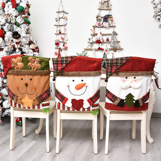 🎄Weihnachtsangebot 50% Rabatt🎄Süße Weihnachtsstuhlhussen 🔥