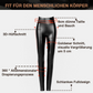 ✨Winter-Verkauf S-förmige PU Leder Leggings Gepolstert