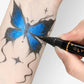 🌈Schnäppchen 50 % Rabatt🎨10-farbiges Set mit temporären Tattoo-Markern