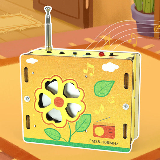 🔥Black Friday Angebot 🎁Lernspielzeug für Kinder: Mini-Radio zum Selberbauen