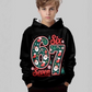 🎅Weihnachtsangebot 2025: 50% Rabatt🎄Kinder Weihnachts-Kapuzenpullover mit „67“ Grafik-Print