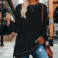 🔥Zeitlich begrenztes Angebot🔥Damen Herbst-Tunika-Tops mit Seitenschlitz und langen Ärmeln