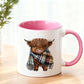 🔥Solange der Vorrat reicht 70% Rabatt!🎉Keramik-Kaffeetasse mit Hochlandkuh