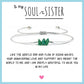 🌊✨Neujahrsangebot: 70 % Rabatt!!🌊✨Seelenschwester-Meerglas-Armband🎁