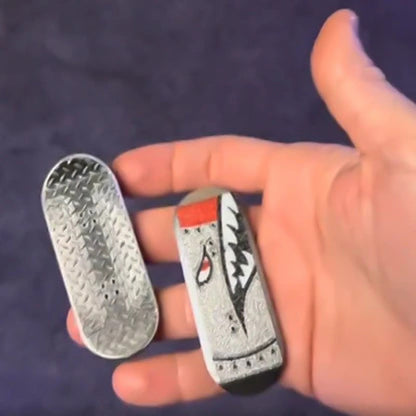 Magnetisches Mini-Fingerboard zur Stressbewältigung