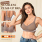 Nahtloser, kabelloser Push-up-BH für Damen