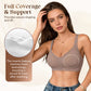 Nahtloser, kabelloser Push-up-BH für Damen