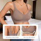 Nahtloser, kabelloser Push-up-BH für Damen