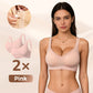 Nahtloser, kabelloser Push-up-BH für Damen