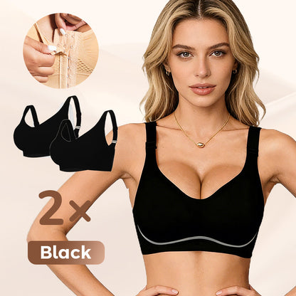 Nahtloser, kabelloser Push-up-BH für Damen