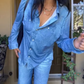 🔥⏰ Denim Dreams Pyjama-Set | Ultra-weiche Loungekleidung im Jeans-Look für maximalen Komfort