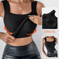 👚50% RABATT!🔥Damen Thermo-Tanktop mit U-Ausschnitt – Integrierter BH, Nahtlos & Perfekt zum Unterziehen🏃‍♀️