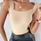 👚50% RABATT!🔥Damen Thermo-Tanktop mit U-Ausschnitt – Integrierter BH, Nahtlos & Perfekt zum Unterziehen🏃‍♀️