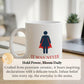 🔥HEISSER VERKAUF 50% RABATT🎁Keramikbecher mit feministischem, stärkendem Design☕️