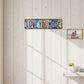 Vintage-Kennzeichenschild aus Blech mit der Aufschrift „Love You More“