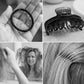Magnetische Haarspange mit Schleife