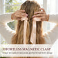 Magnetische Haarspange mit Schleife