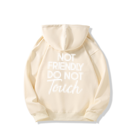Unisex, nicht freundlich, übergroßer Pullover-Hoodie